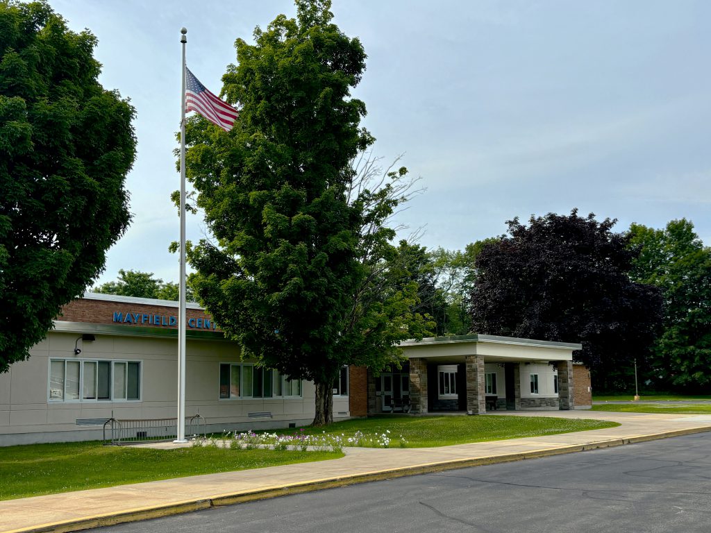 Outside of Mayfield Elementary school