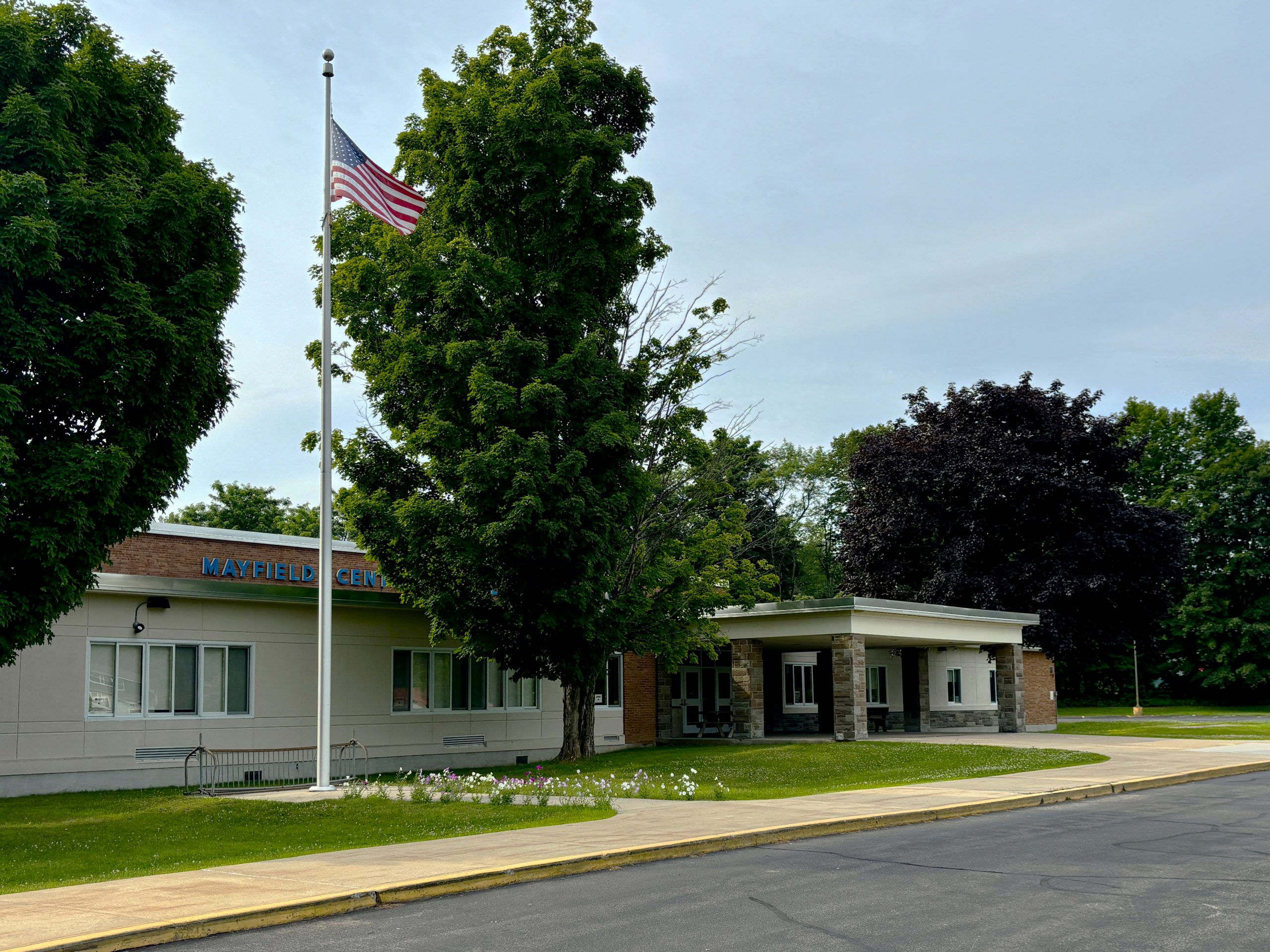 Outside of Mayfield Elementary school