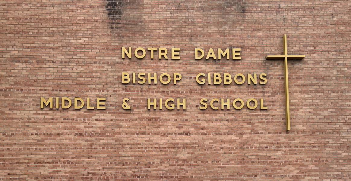 NOTRE DAME-BISHOP GIBBONS high school