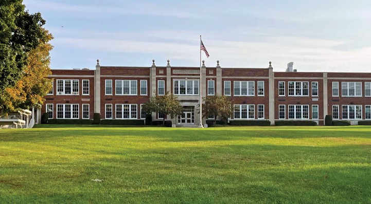 Front of Mayfield CSD School Building